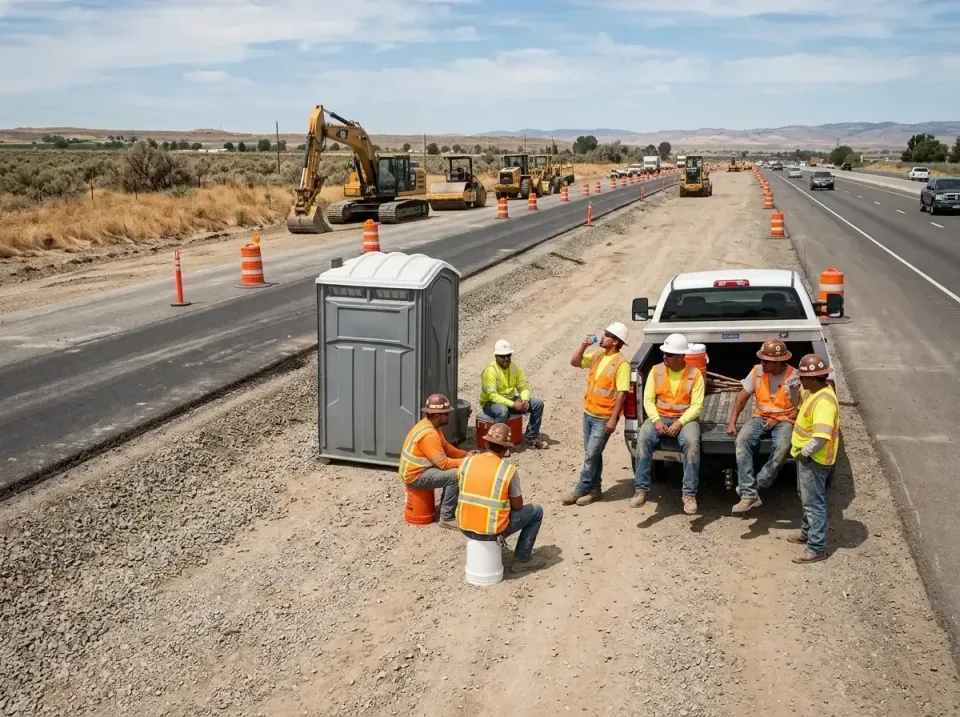 highway-road-construction-crew-007 — frequently asked questions, Porta Potty and Restroom Rentals in Fremont, CA